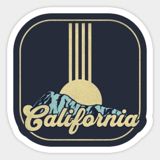 Vintage California Sticker